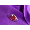 925 Sterling Silver Carnelian Ring Size 6.5