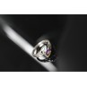 925 Sterling Silver Topaz, Amethyst & Peridot Ring Size 7
