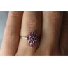 925 Sterling Silver Pink Topaz 