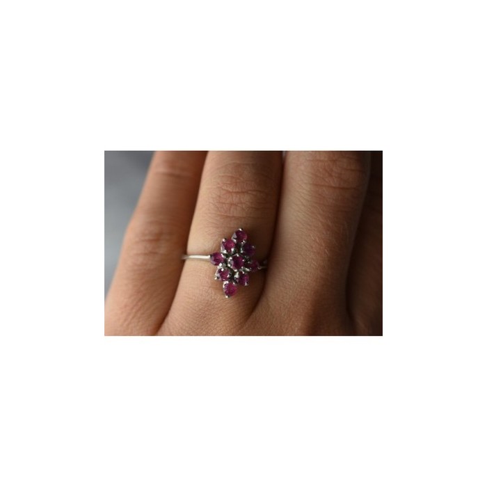 925 Sterling Silver Pink Topaz 