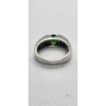 925 Sterling Silver Peridot Tourmaline Ring Size 7
