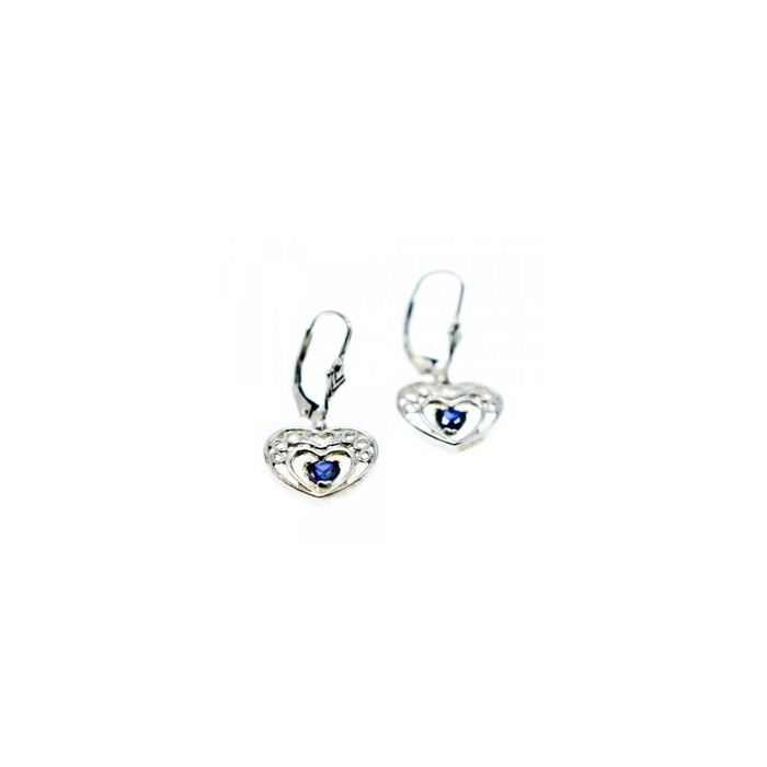 925 Sterling Silver Sapphire 