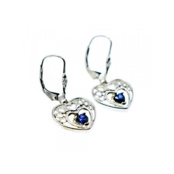 925 Sterling Silver Sapphire 