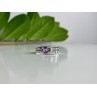 925 Sterling Silver Tourmaline Ring Size 8