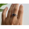 925 Sterling Silver Tourmaline Ring Size 8