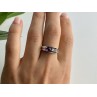 925 Sterling Silver Tourmaline Ring Size 8