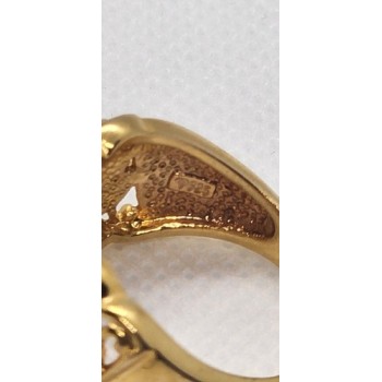 925 Sterling Silver Diamonds Ring Size 7.5