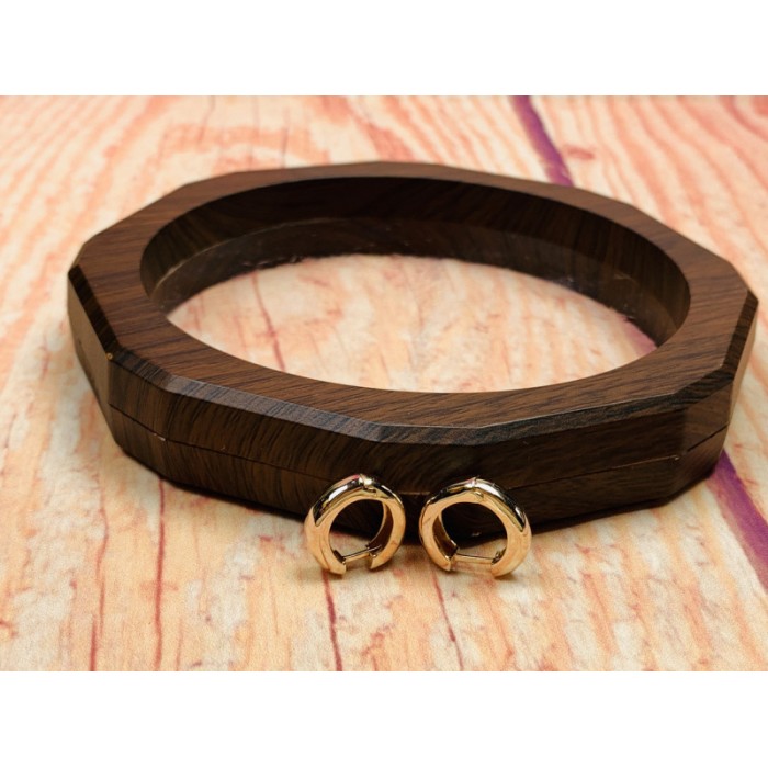 925 Sterling Silver Gold Plated Earrings