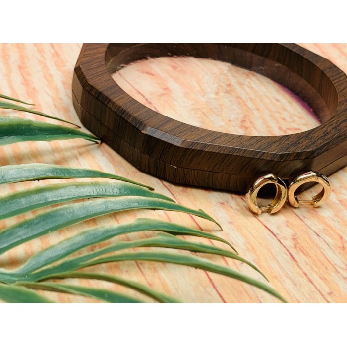 925 Sterling Silver Gold Plated Earrings