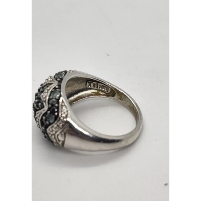 925 Sterling Silver Spinel Ring Size 6.5