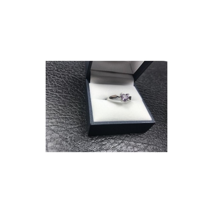 925 Sterling Silver Amethyst 