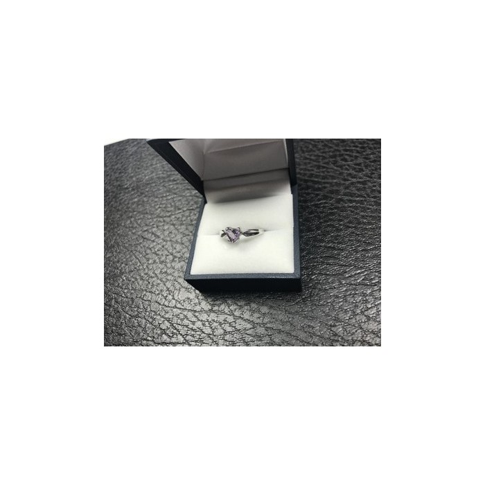 925 Sterling Silver Amethyst 