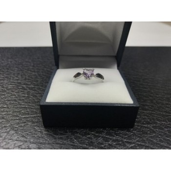 925 Sterling Silver Amethyst 