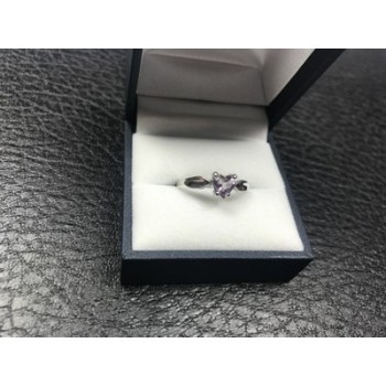 925 Sterling Silver Amethyst 
