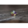 925 Sterling Silver Multi Gemstones 