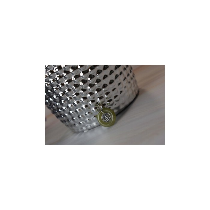 925 Sterling Silver Jadeite Pendant