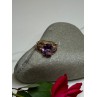 10K YELLOW GOLD AMETHYST RING SIZE 7