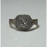 10K YELLOW GOLD DIAMONDS RING SIZE 9