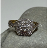 10K YELLOW GOLD DIAMONDS RING SIZE 9
