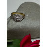 10K YELLOW GOLD DIAMONDS RING SIZE 9