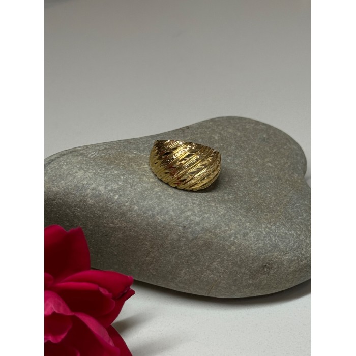 14K YELLOW GOLD DREAM RING SIZE 8