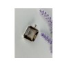 925 STERLING SILVER BROWN TOURMALINE PENDANT