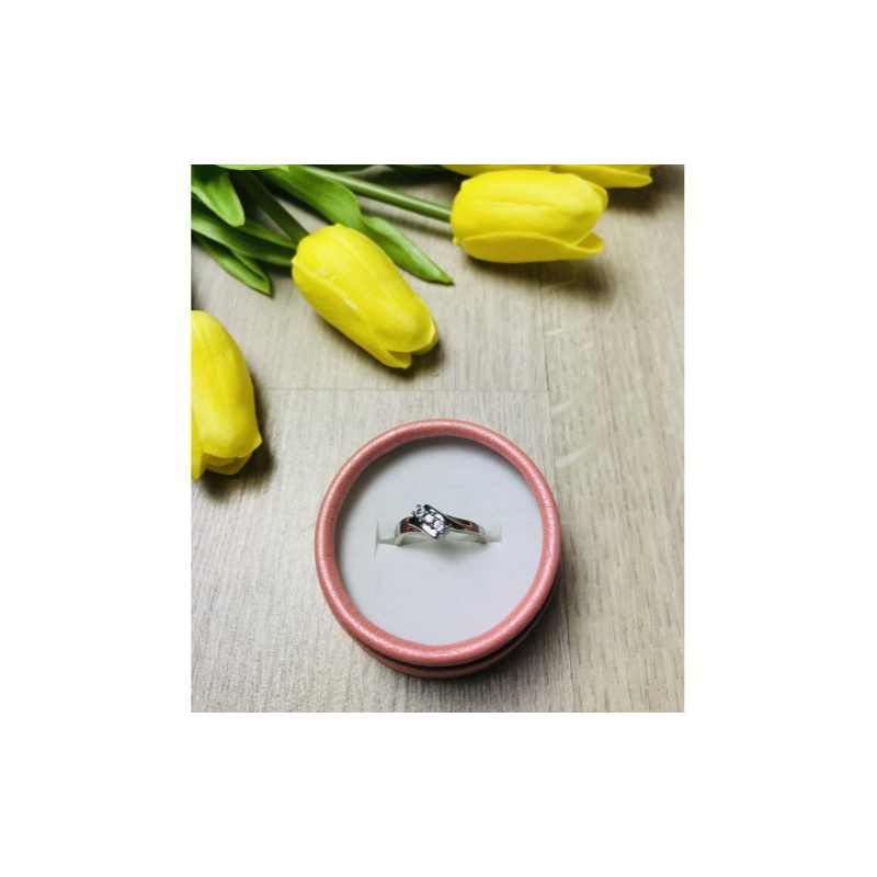 925 Sterling Silver CZ Ring Size 7