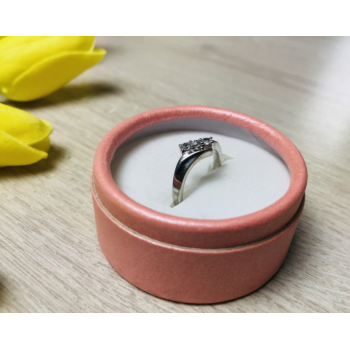 925 Sterling Silver CZ Ring Size 7