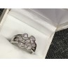 925 Sterling Silver CZ Ring Size 8