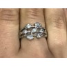 925 Sterling Silver CZ Ring Size 8