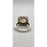 925 Sterling Silver With Quartz & Helidor Ring Size 9.5
