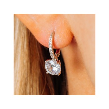 925 Sterling Silver CZ Earrings