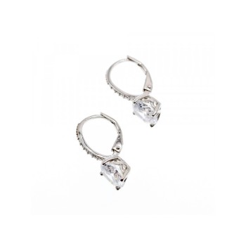 925 Sterling Silver CZ Earrings