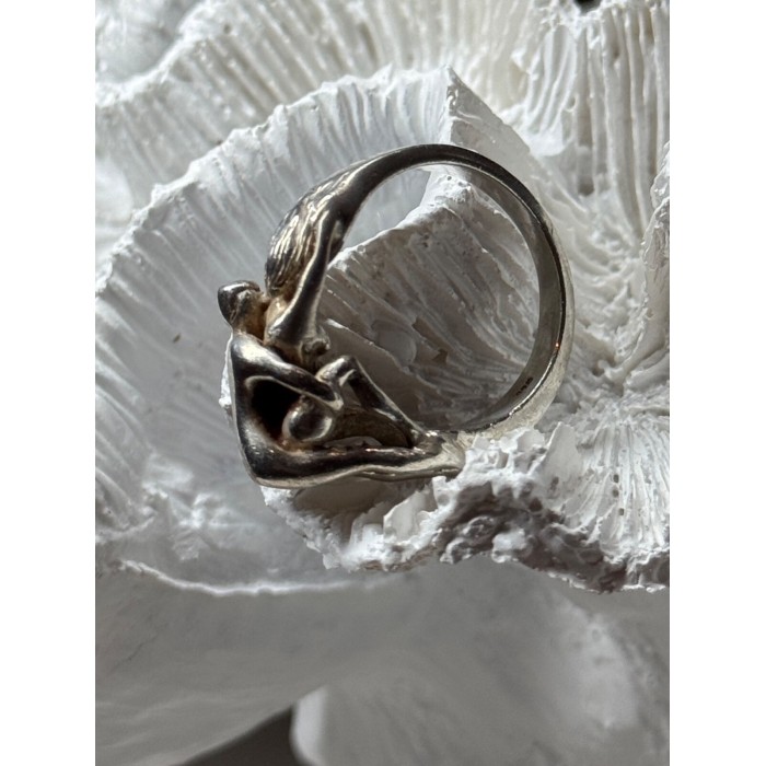 925 Sterling Silver Kamasutra Ring Size 6.5