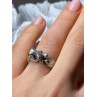 925 Sterling Silver Kamasutra Ring Size 6.5