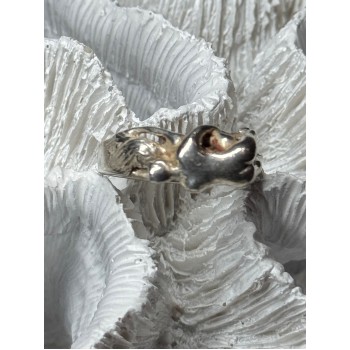 925 Sterling Silver Kamasutra Ring Size 6.5