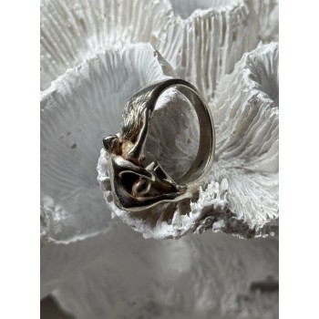 925 Sterling Silver Kamasutra Ring Size 6.5